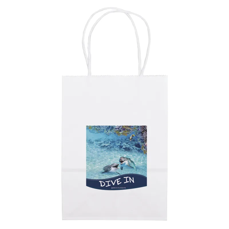 Pup - White Shopper - Chromatic (5 1/2" x 3 1/2" x 8")