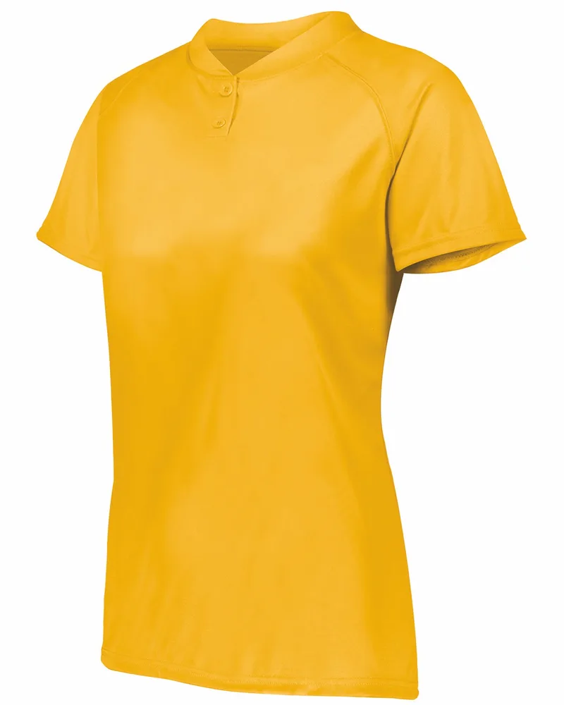 Augusta Ladies' Attain Two-Button Jersey view 4