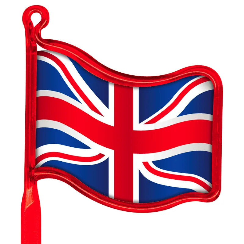 Inkbend Standard Billboard Pens W/ British Flag Stock Insert