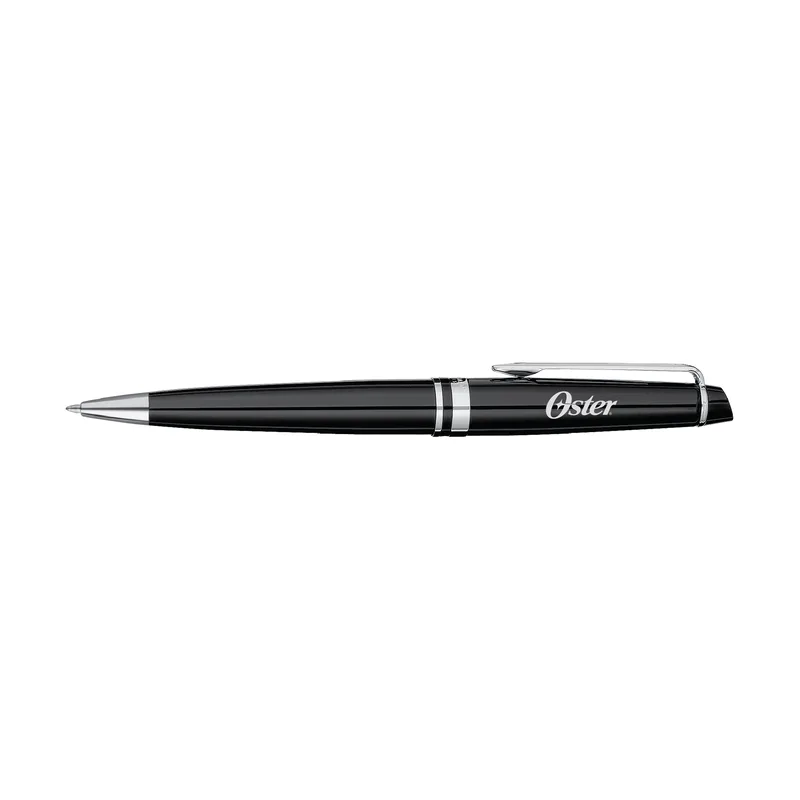 Waterman Expert Ballpoint - Black - Silver Trim