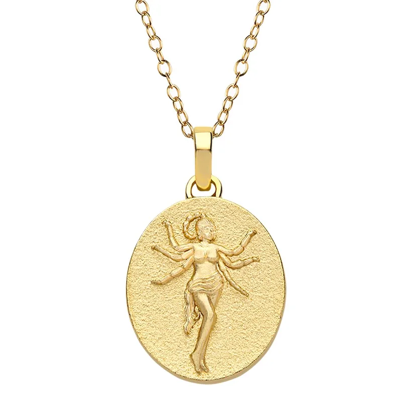 Jilco Inc Scorpio Necklace - Yellow Gold
