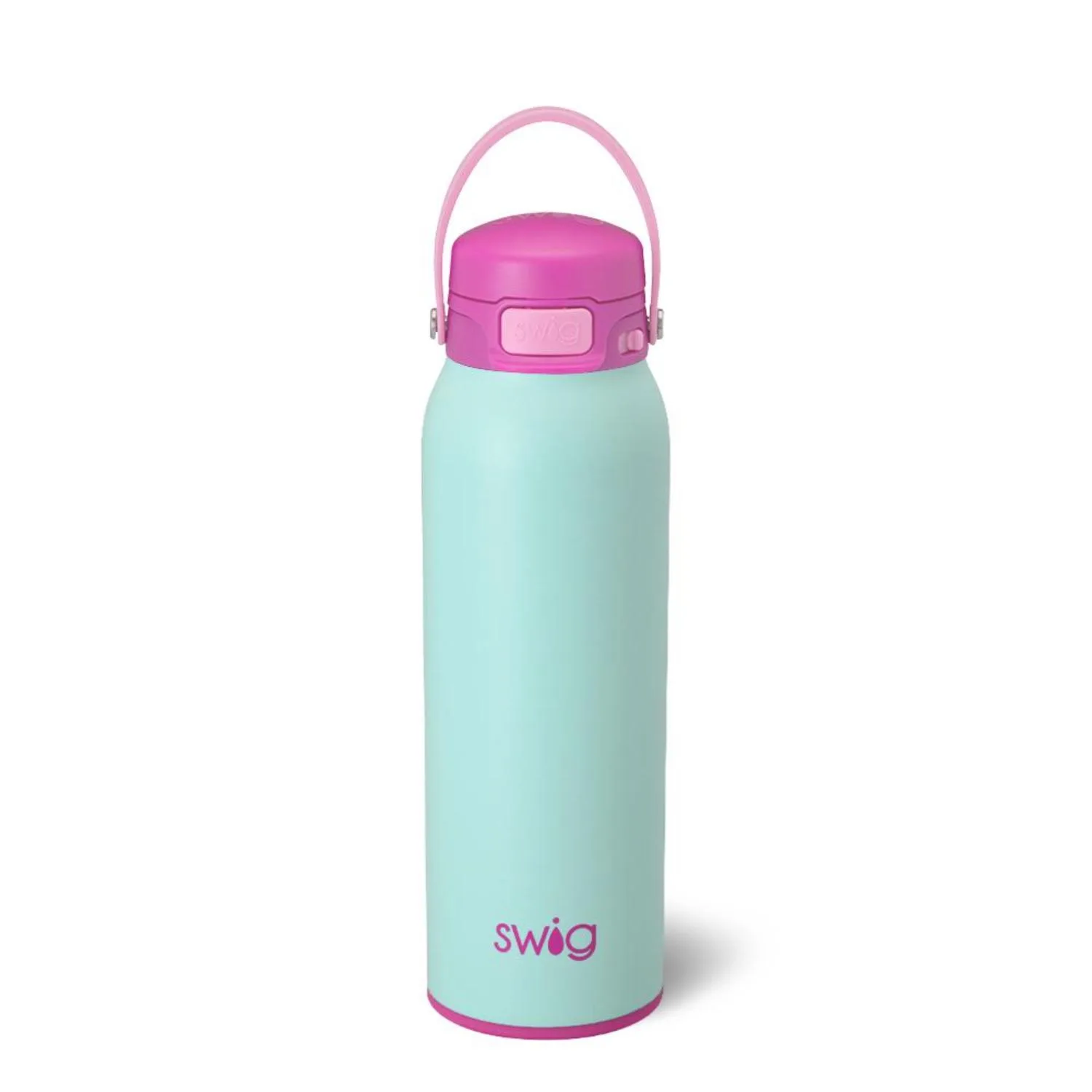 32 oz SWIG® Stainless Steel Insulated Leakproof Colorblock EZ Fill Water Bottle view 7