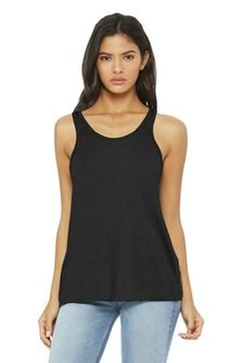 BELLA+CANVAS ® Women's Flowy Racerback Tank.