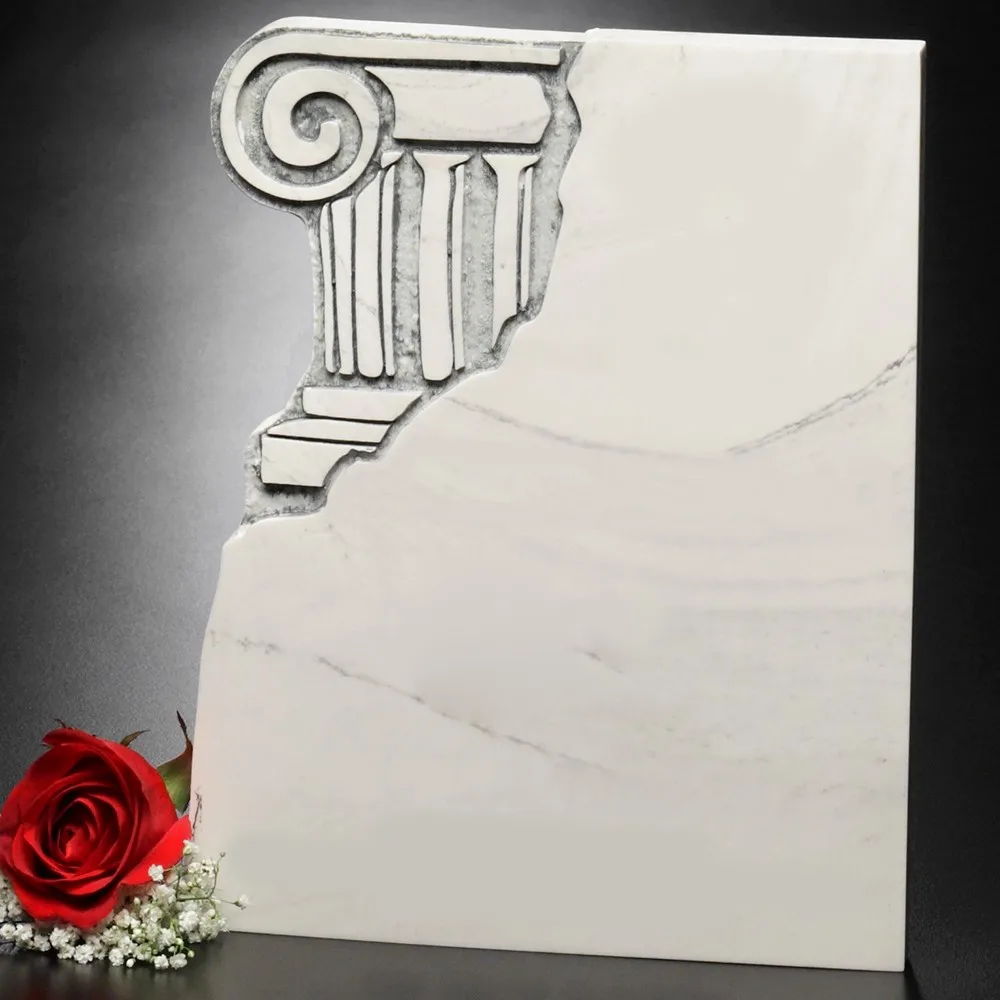 Chiseled Column Plaque 9" x 12" view 2