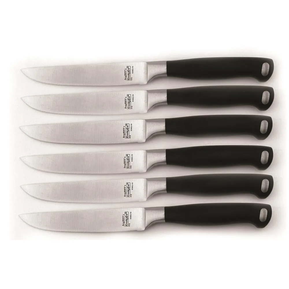 BergHoff Bistro Steak Knife Set 6Pc