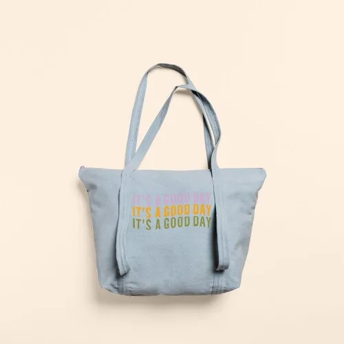 Weekender Yoga Tote - DENIM view 7