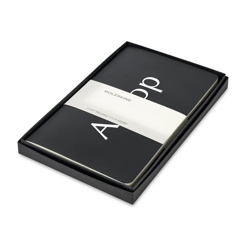 Moleskine® Large Volant Gift Set - Black
