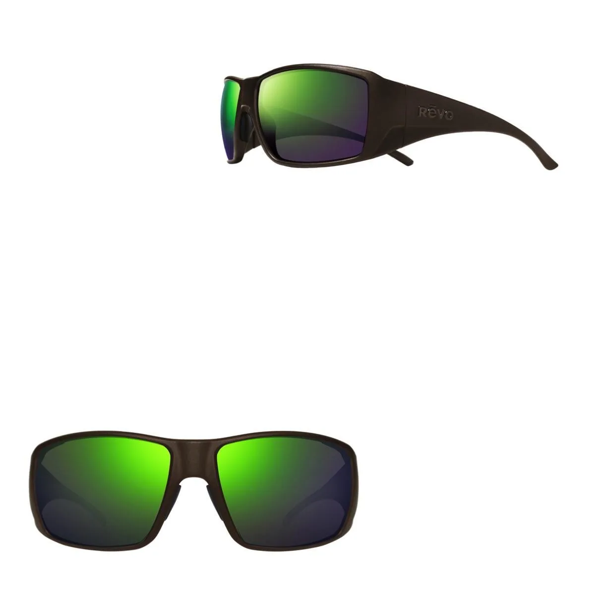 Revo Sunglasses Dune Sport Wrap - Matte Brown