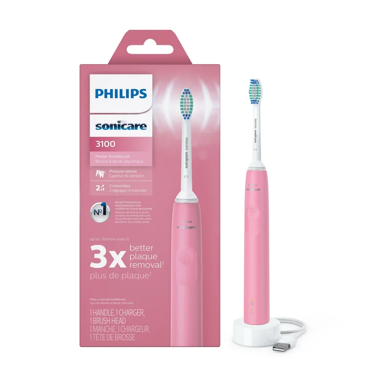 Philips Sonicare 3100 Series Sonic Electric Toothbrush Pink