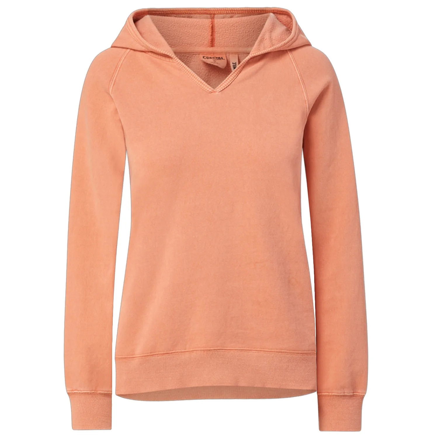 Coastal Color™ Ladies Garment-Dyed Hoodie view 5