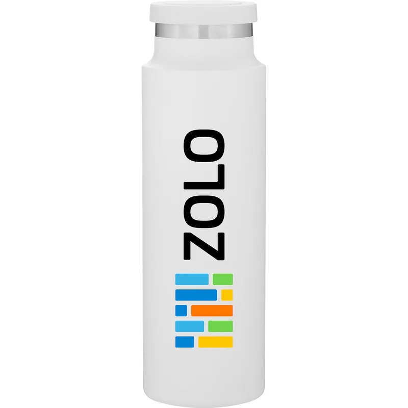 25 oz h2go Legion Water Bottle (Matte White)