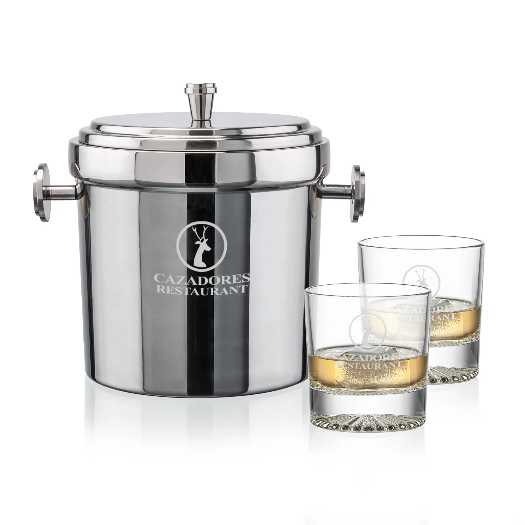 Milano Bucket Set, Laser Engraving, Set of 3