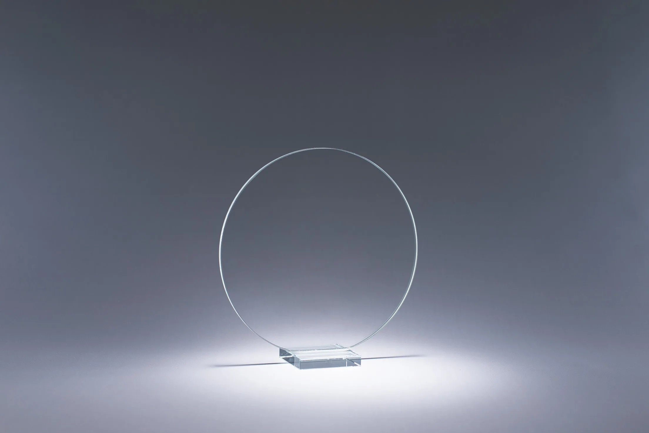 7.25" Serenity Crystal Award view 3