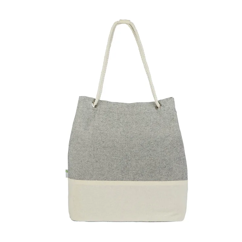 Renew I 10 oz. Recycled Cotton Tote Bag view 2