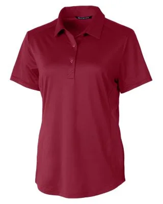 Cutter & Buck Prospect Textured Stretch Womens Short Sleeve Polo view 5