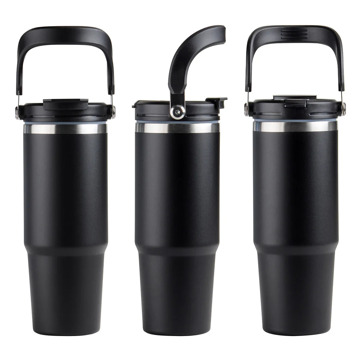 SENSO® Venture DuoFlow 30 oz Vacuum Insulated Stainless Steel Travel Tumbl view 4