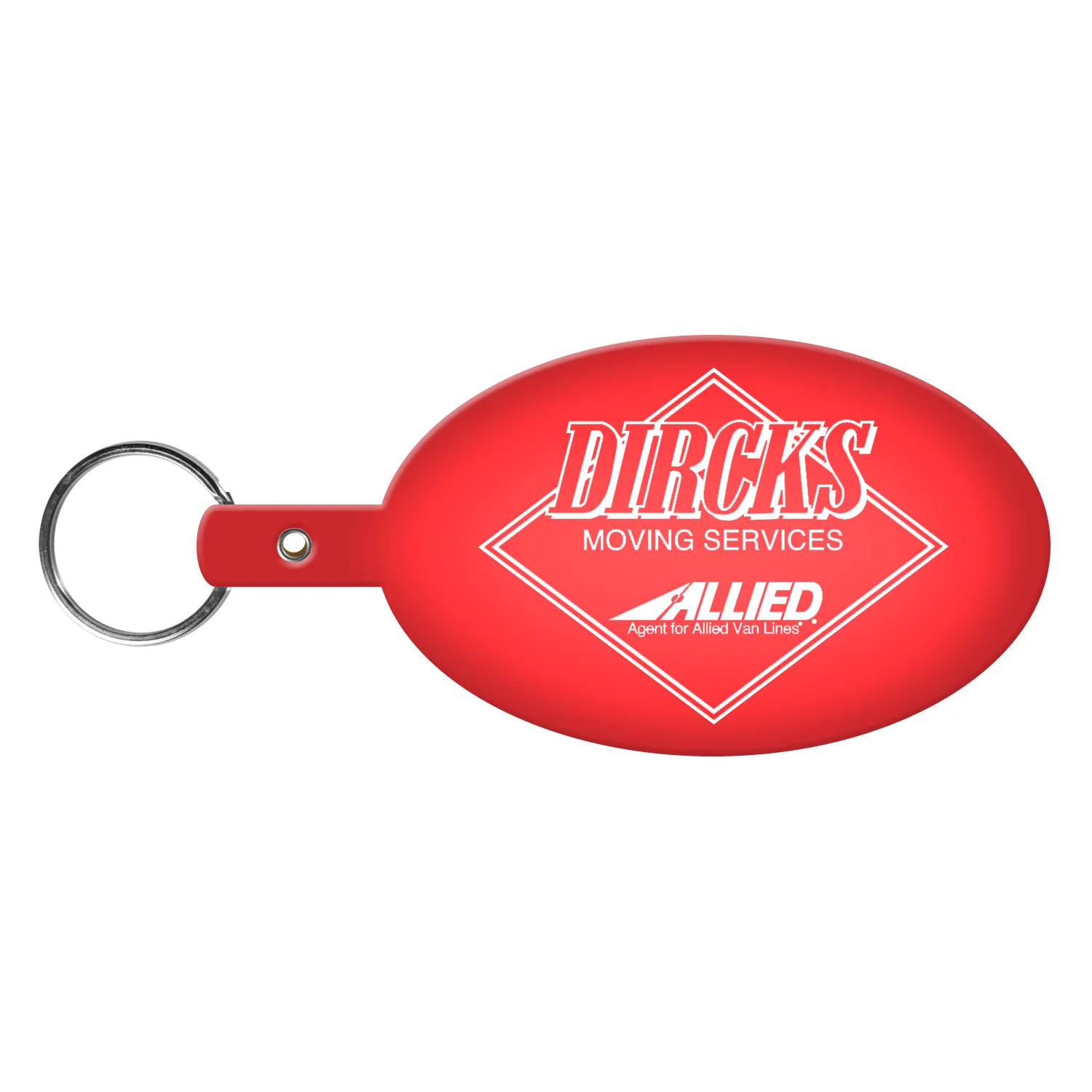 Large Oval Flexible Key Tag view 3