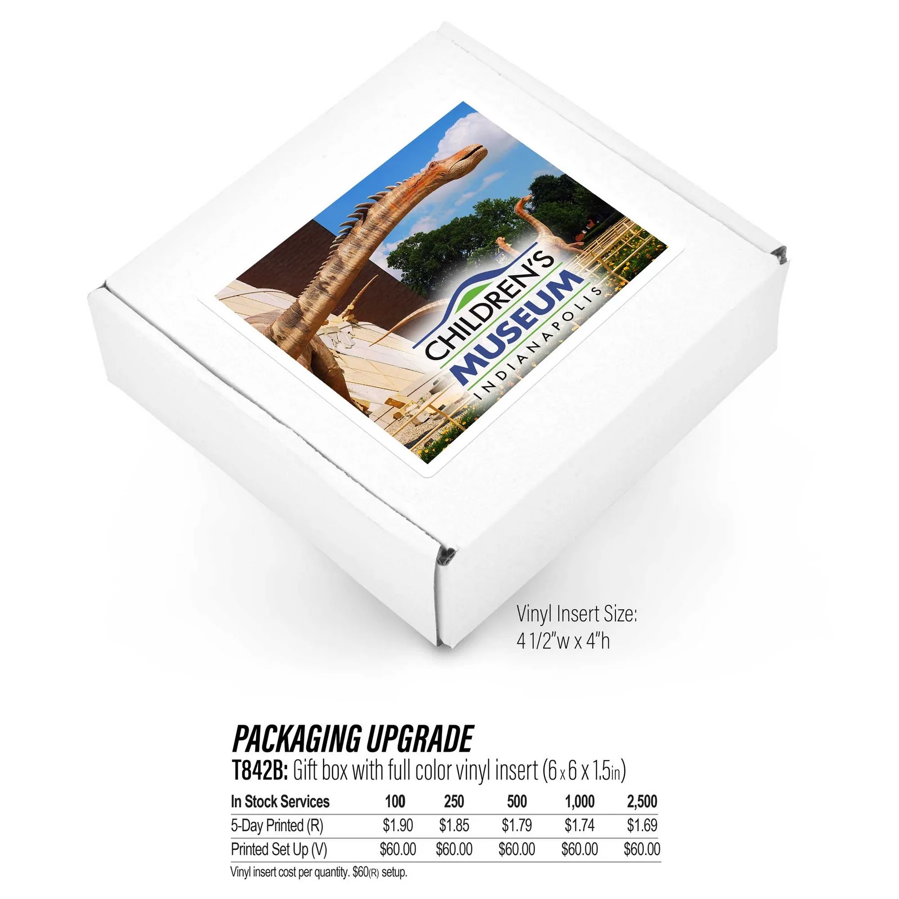 White Logo Box