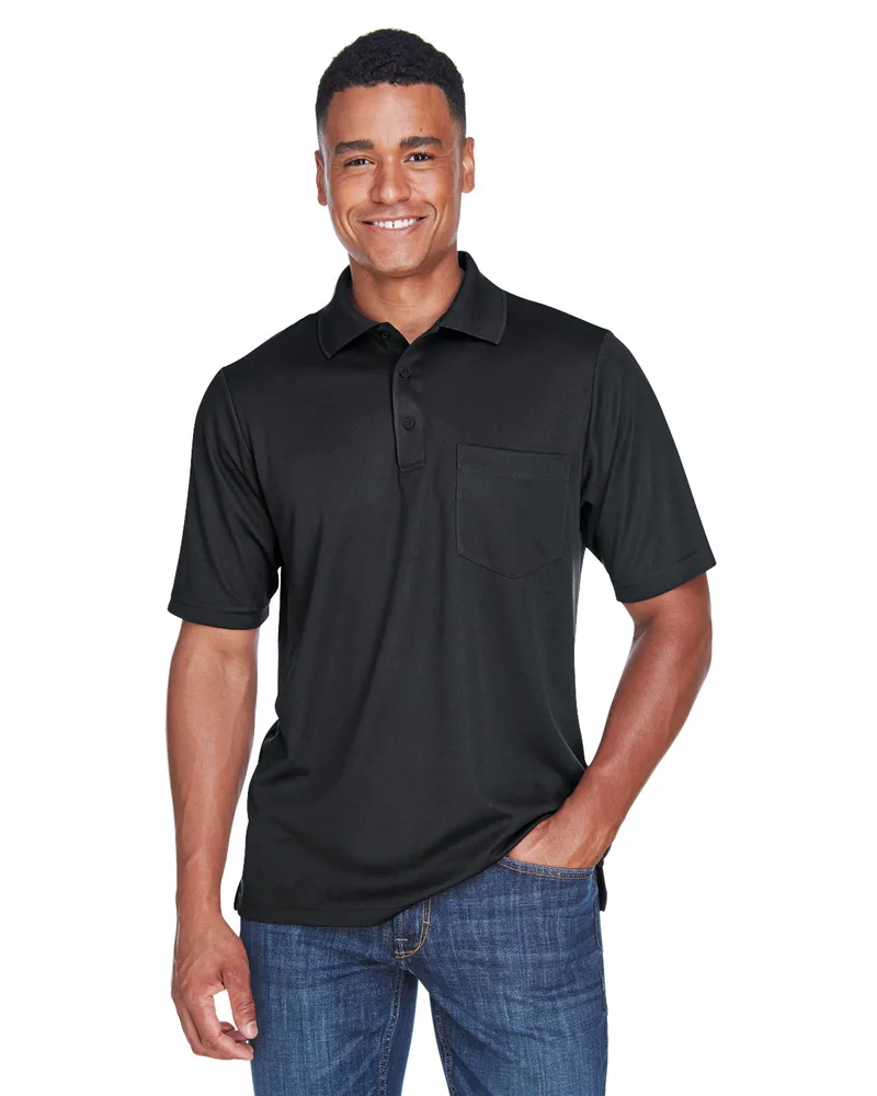 CORE365™ Men's Origin Performance Piqué Polo w/Pocket