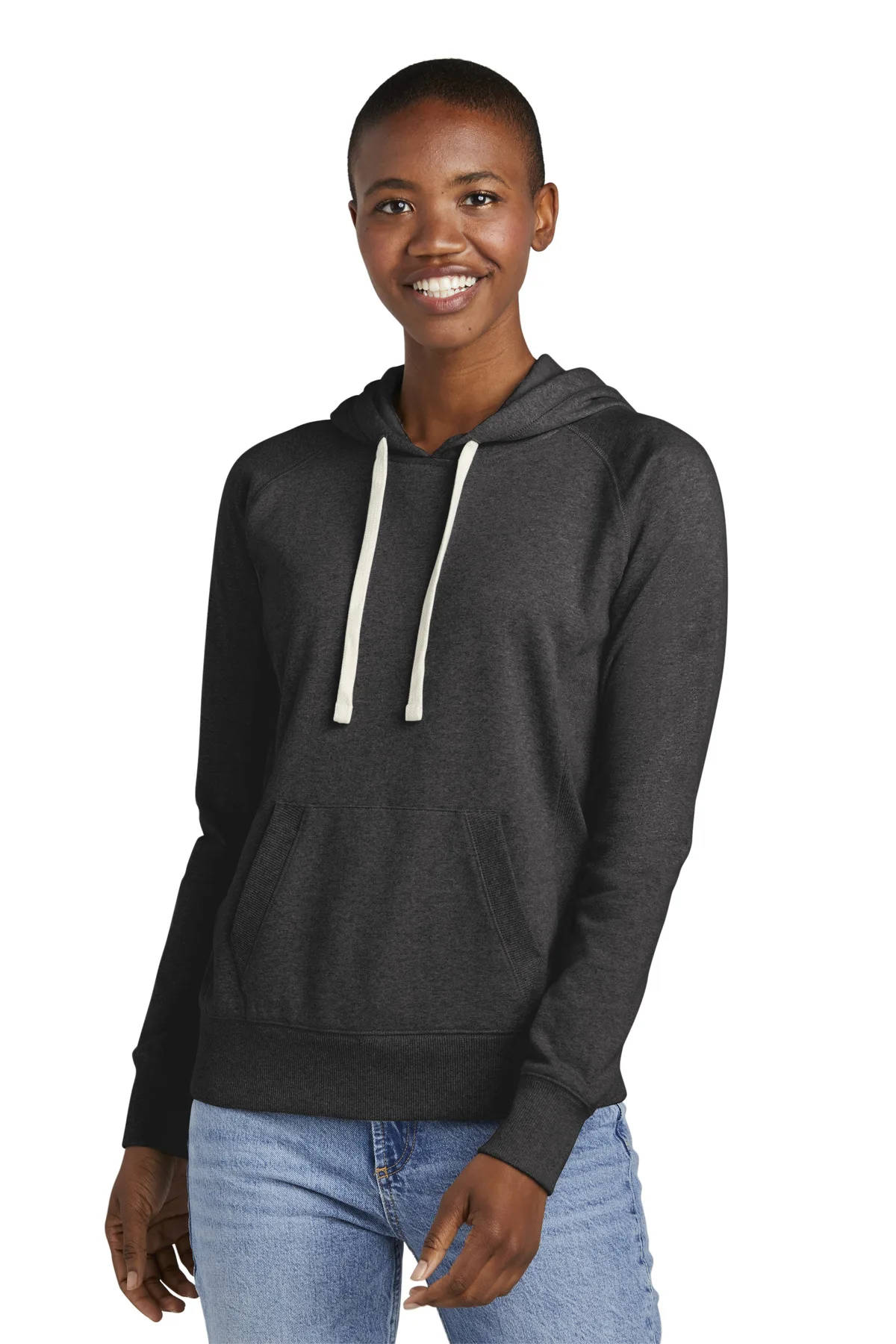 District® Women's Re-Fleece™ Hoodie — Black