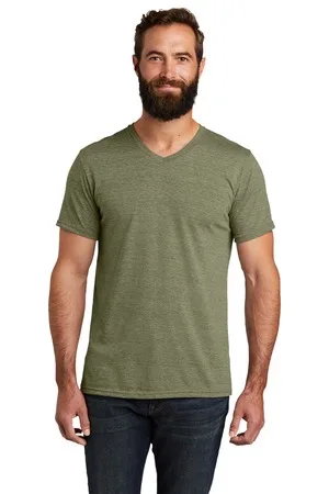 Allmade ® Unisex Tri-Blend V-Neck Tee view 4