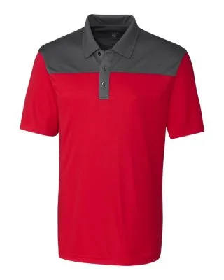 Clique Parma Colorblock Tech Jersey Mens Polo view 6
