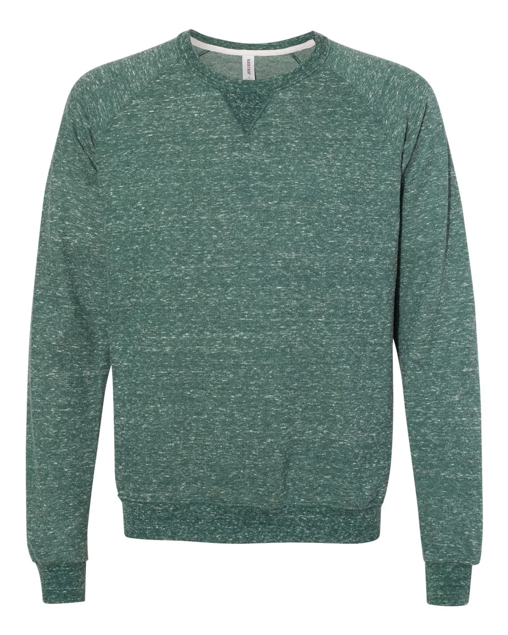 Jerzees® Snow Heather French Terry Crewneck Sweatshirt view 4