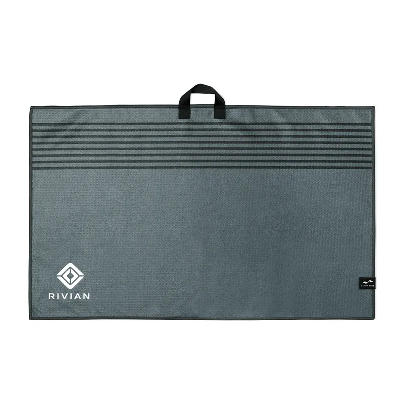 Slowtide® Fairway Quick Dry Golf Towel - Grey