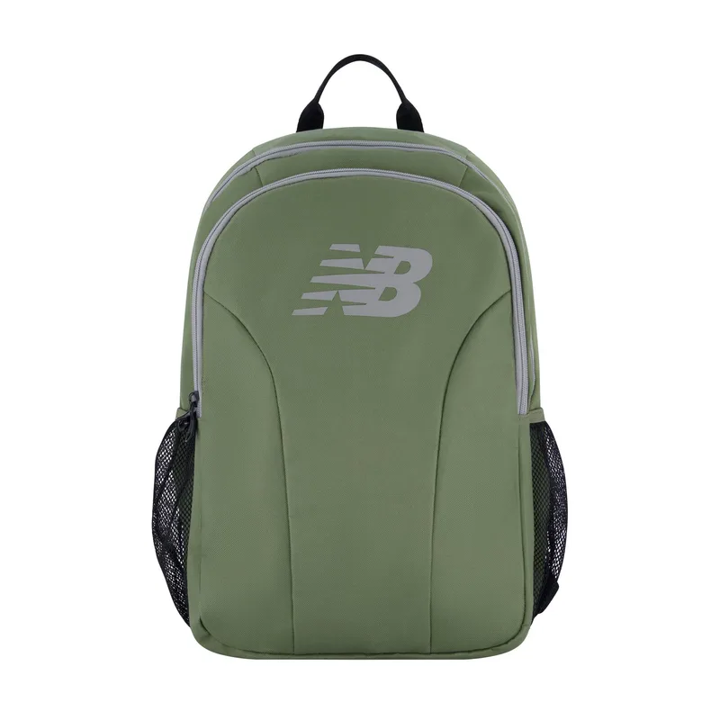 New Balance Olive Flying Logo Laptop Backpack Size 19"