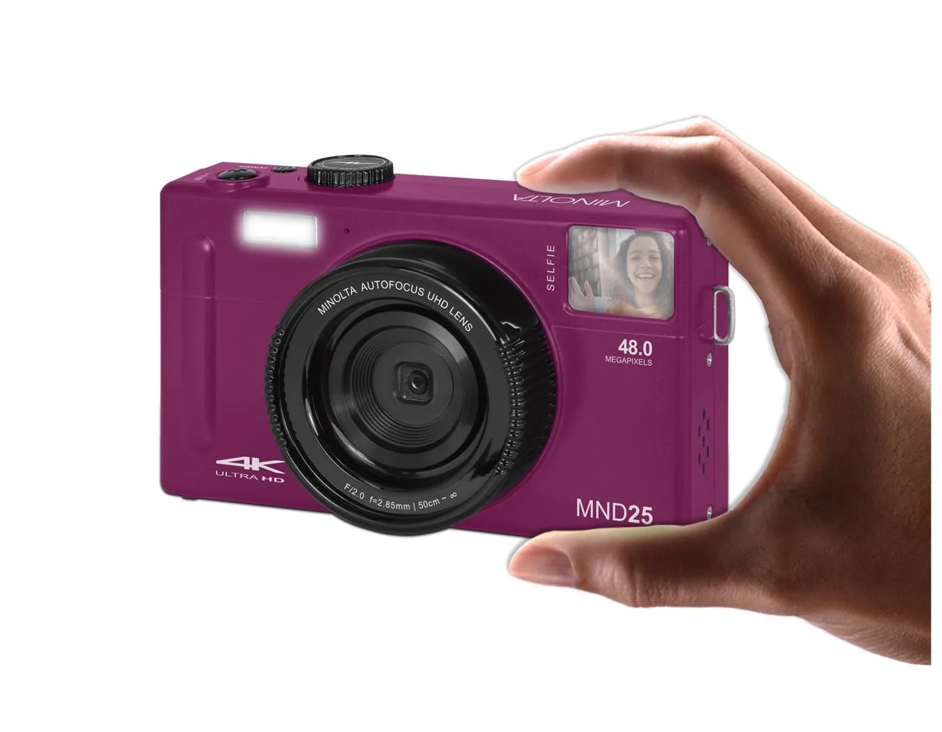 Minolta 48Mp/4K Autofocus Uhd Digital Camera