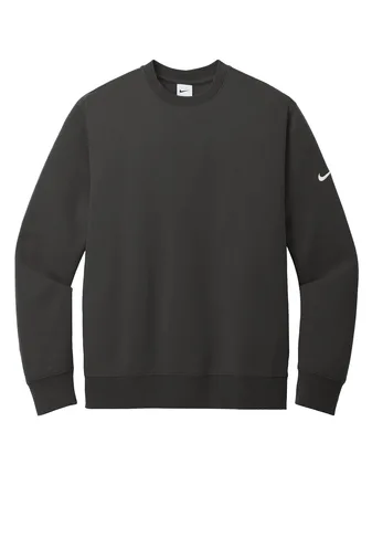 Nike Club Fleece Sleeve Swoosh Crew view 2