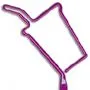 Cup With Straw Inkbend Standard, Bent Pen