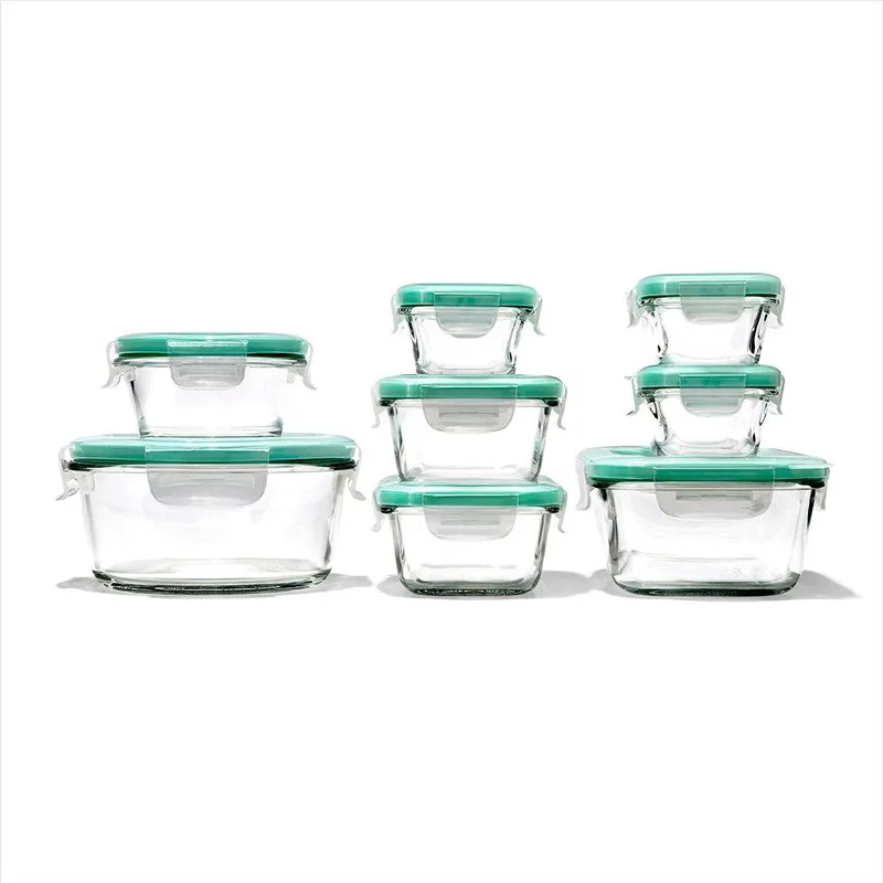 OXO Good Grips 16Pc Smart Seal Glass Container Set