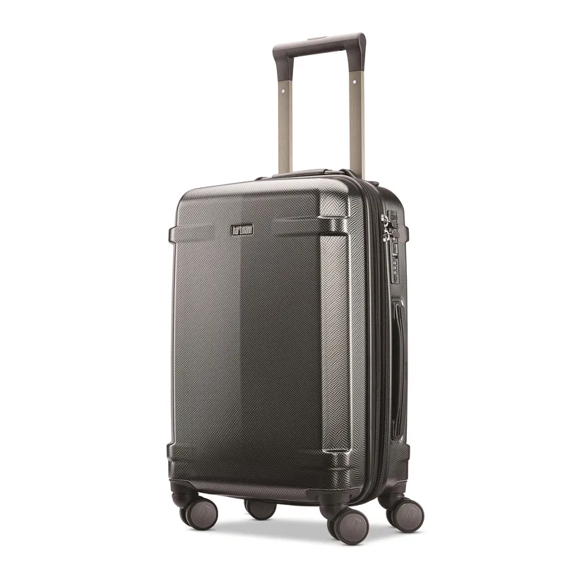Hartmann Century Deluxe Carry On Exp Spinner Luggage - Black/Gunmetal Gray