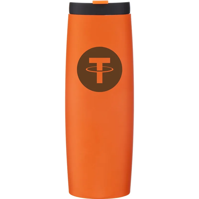 16.9 oz Cove Travel Tumbler (Matte Tawny)