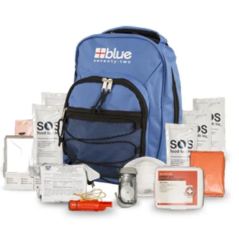 Blue Coolers Seventy-Two Emergency Kit