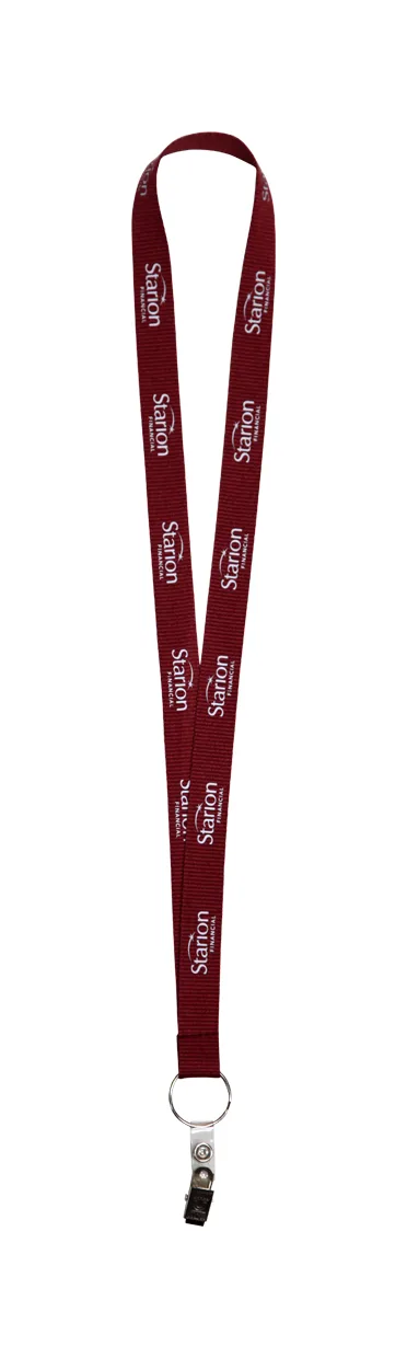 3/4" Screen Printed Lanyard (QuickShip) 18-24 Days view 5