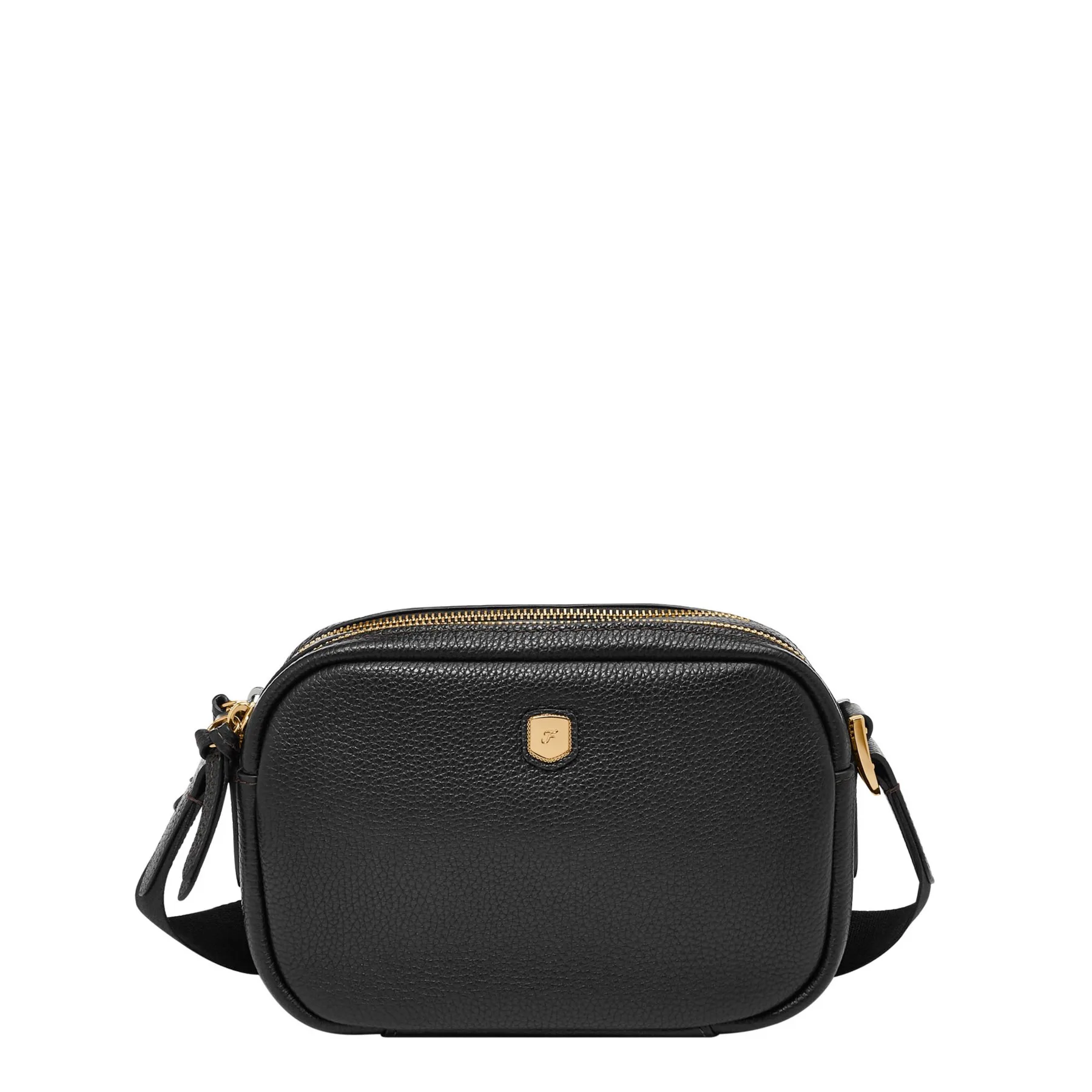Fossil Danni Leather Crossbody Bag - Black