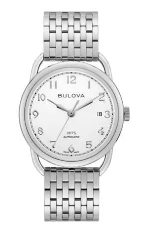 Citizen® Joseph Bulova Banker Men's Bracelet Watch w/Silver White Dial