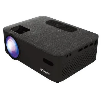 Emerson Portable Projector w/Portable Screen & Carrying Case