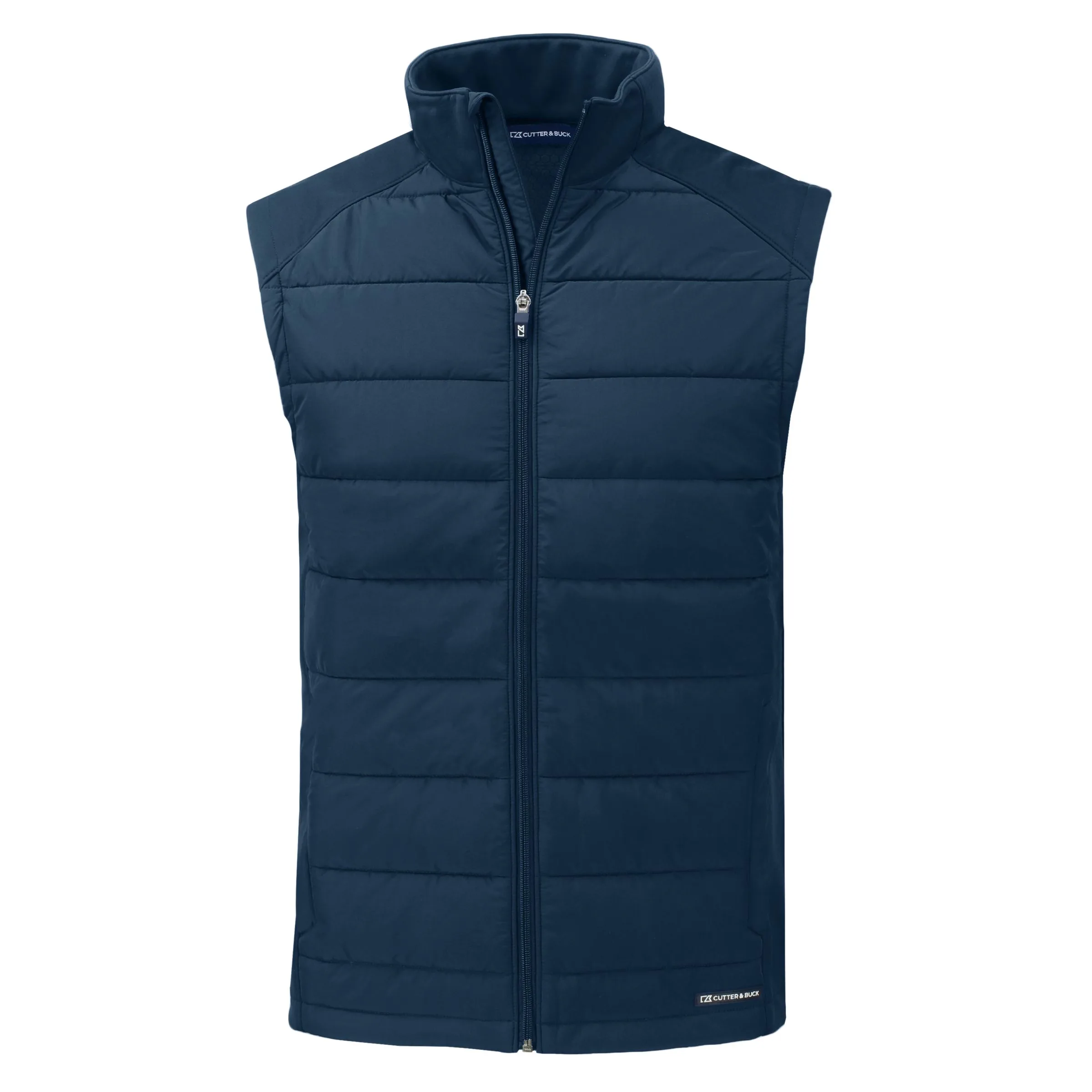 Cutter & Buck Evoke Hybrid Eco Softshell Recycled Mens Full Zip Vest view 4