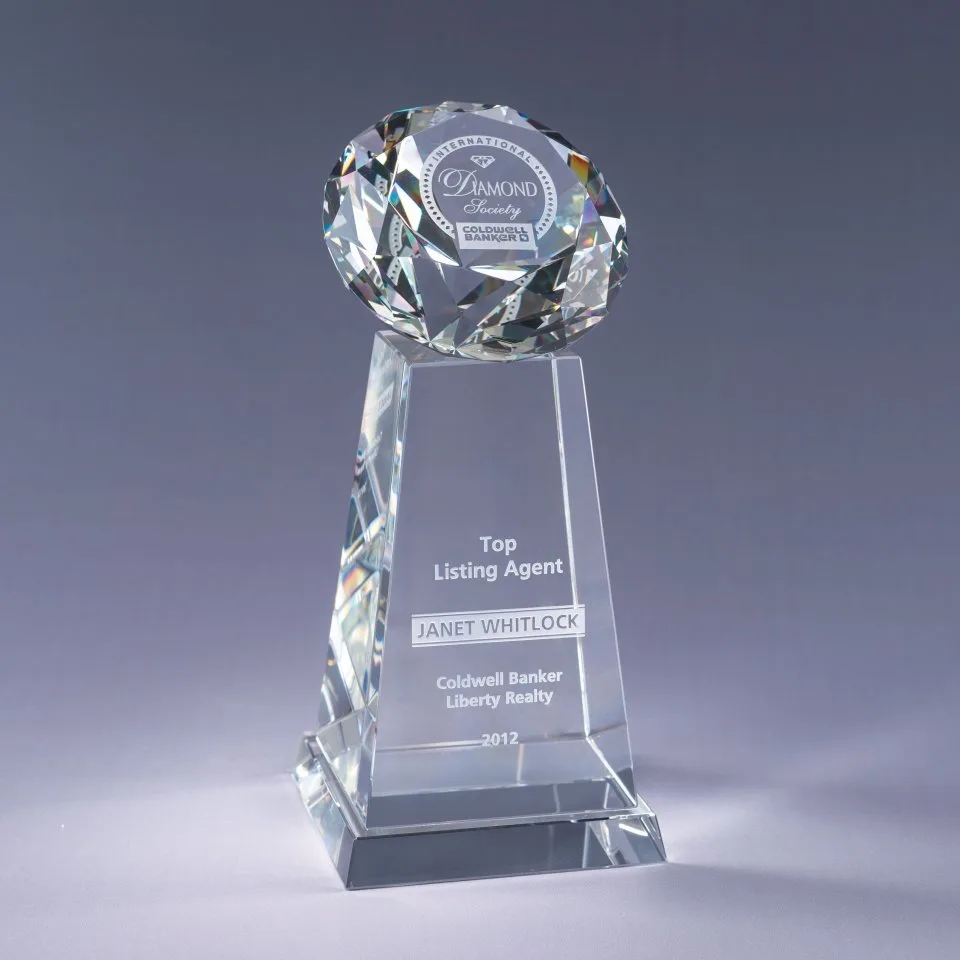 Diamond Spire Crystal Award