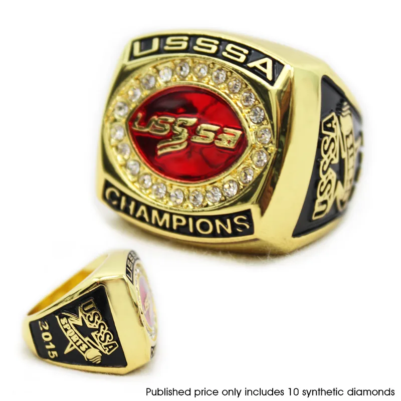 Replica Championship Ring - Shiny Gold view 2