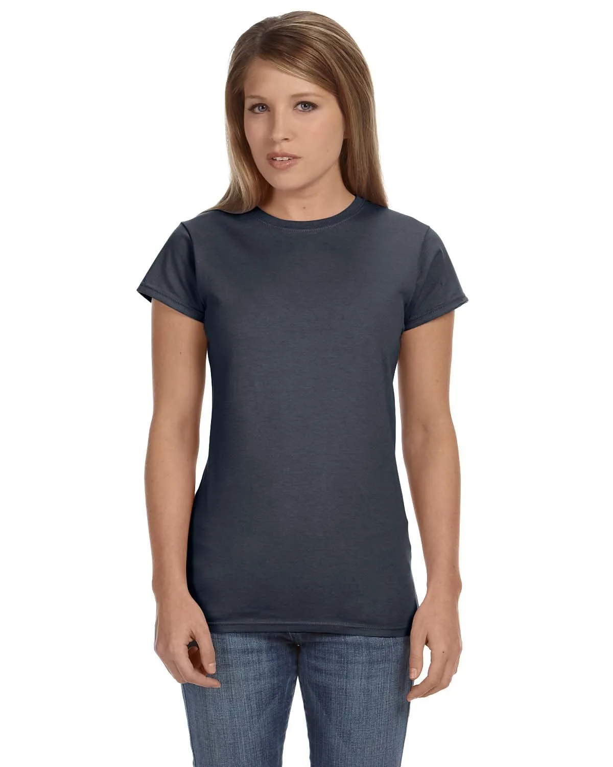 Gildan Ladies' Softstyle® Fitted T-Shirt view 5