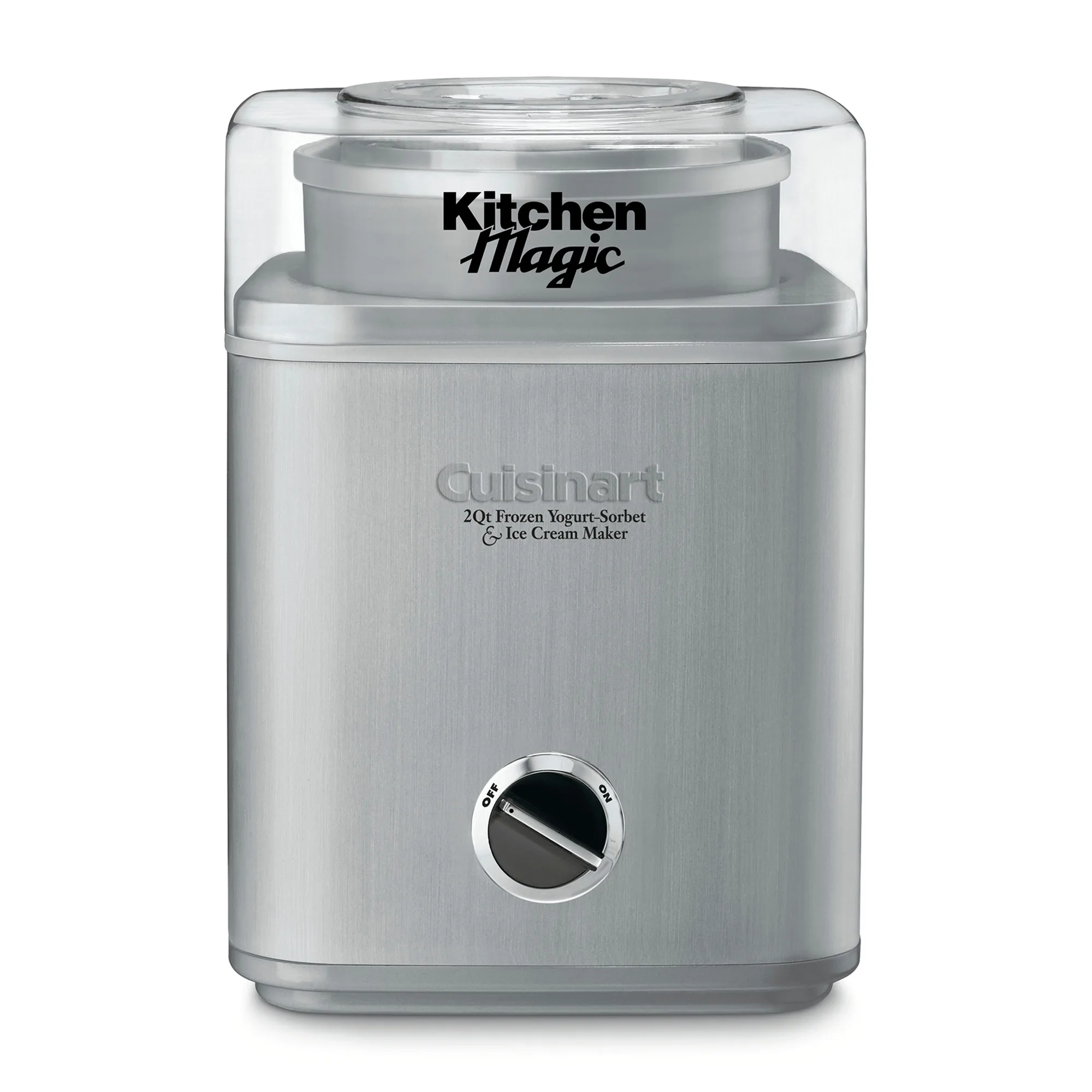 Cuisinart® Pure Indulgence™ 2 Quart Frozen Yogurt Sorbet & Ice Cream Maker - Stainless Steel