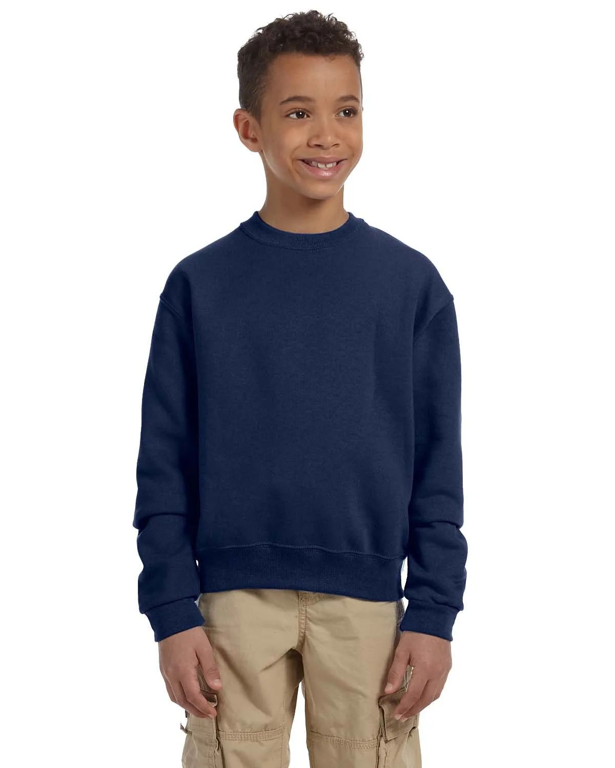 Jerzees Youth NuBlend® Fleece Crew view 6