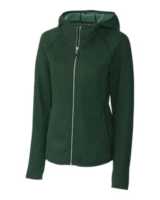 Cutter & Buck Mainsail Full Zip Hooded Womens Jacket view 3