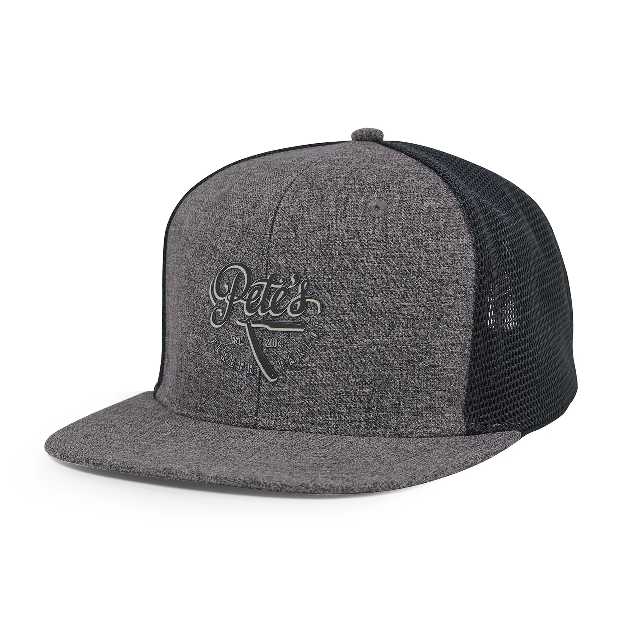 Merrimack Hat Co.® Axel Trucker - Heather Grey-Black