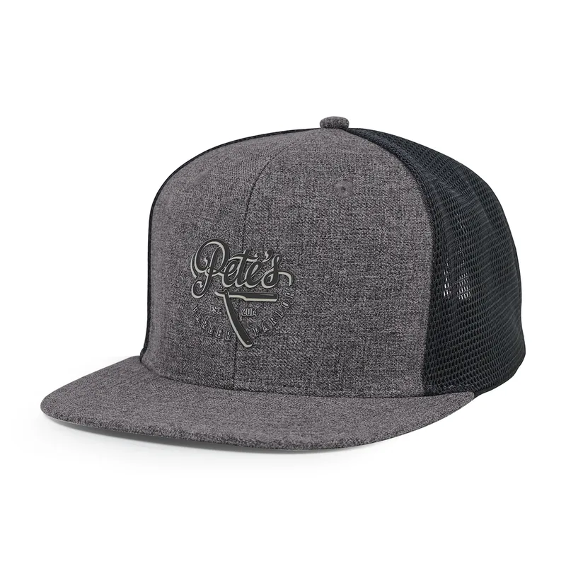 Merrimack Hat Co.® Axel Trucker - Heather Grey-Black