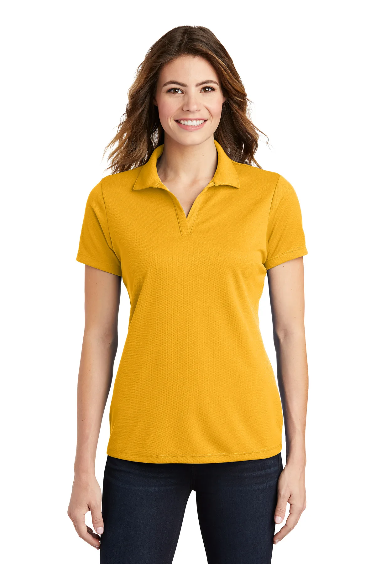 Sport-Tek® Women's PosiCharge® RacerMesh® Polo. view 4